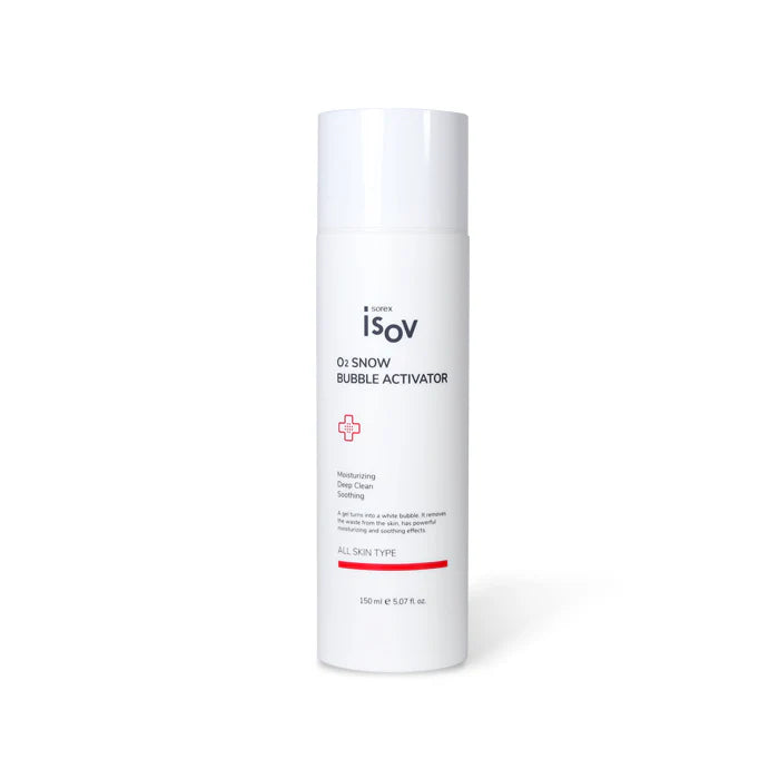 ISOV O2 Snow Bubble Activator Face Wash 150ml