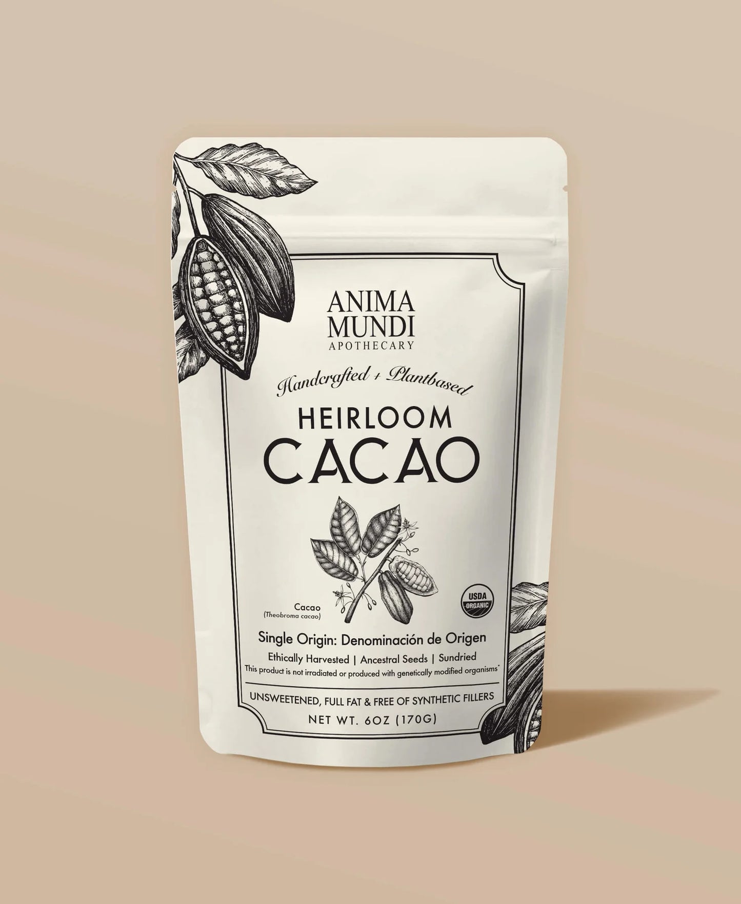 HEIRLOOM CACAO Powder | Organic Ancestral Seeds