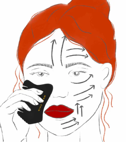 Maya Chia Power Tool - multi-use gua sha tool for scalp and face massage