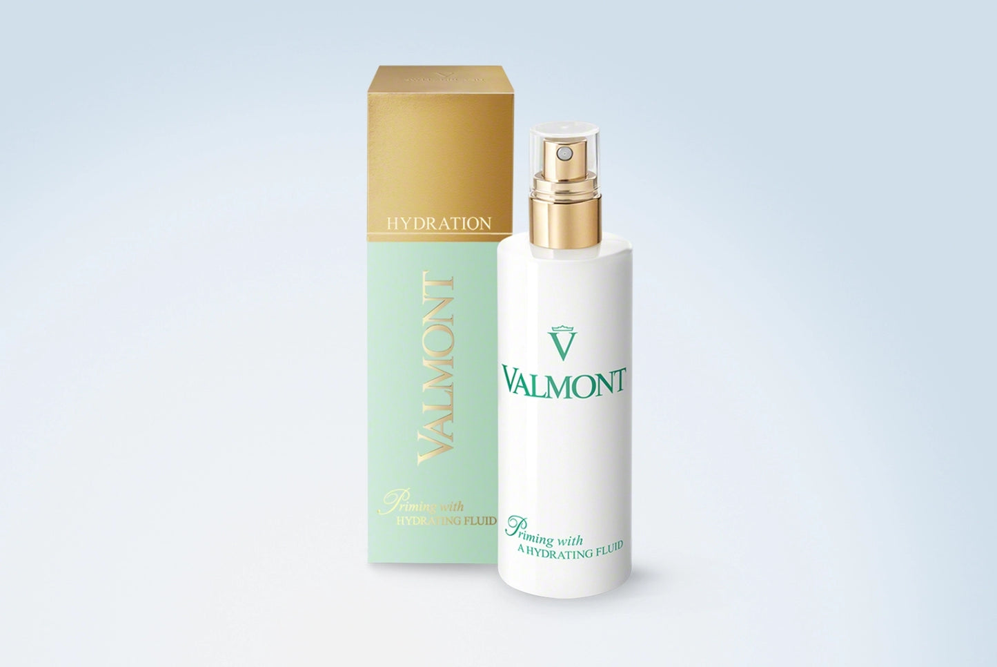 Priming with a hydrating fluid