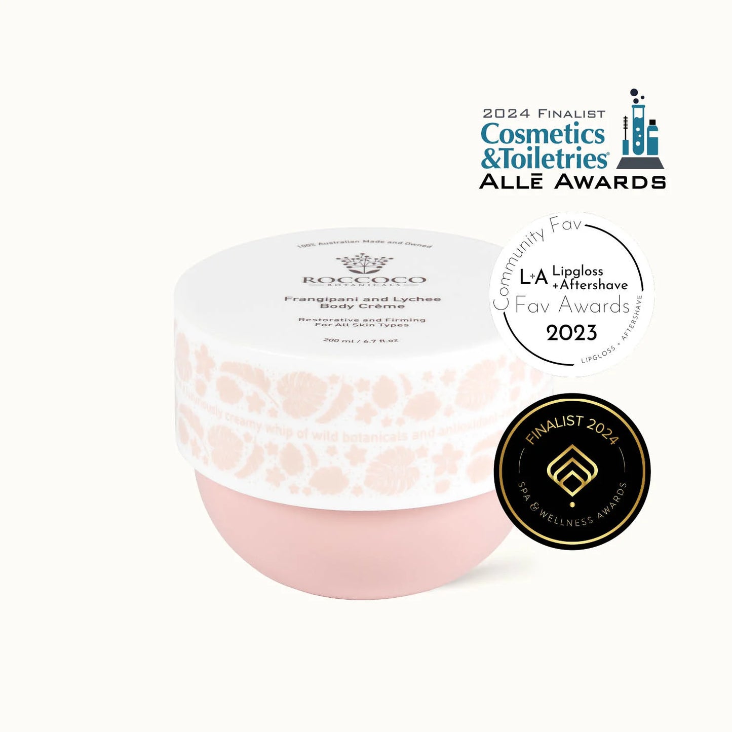 Frangipani and Lychee Body Crème