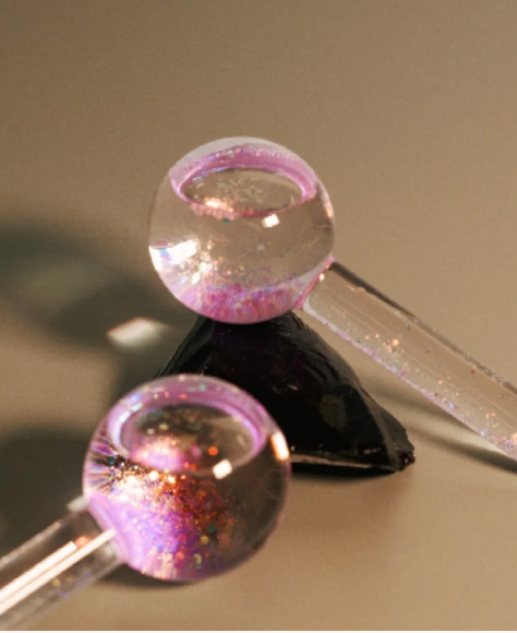 Dahlia Aura cooling facial globes