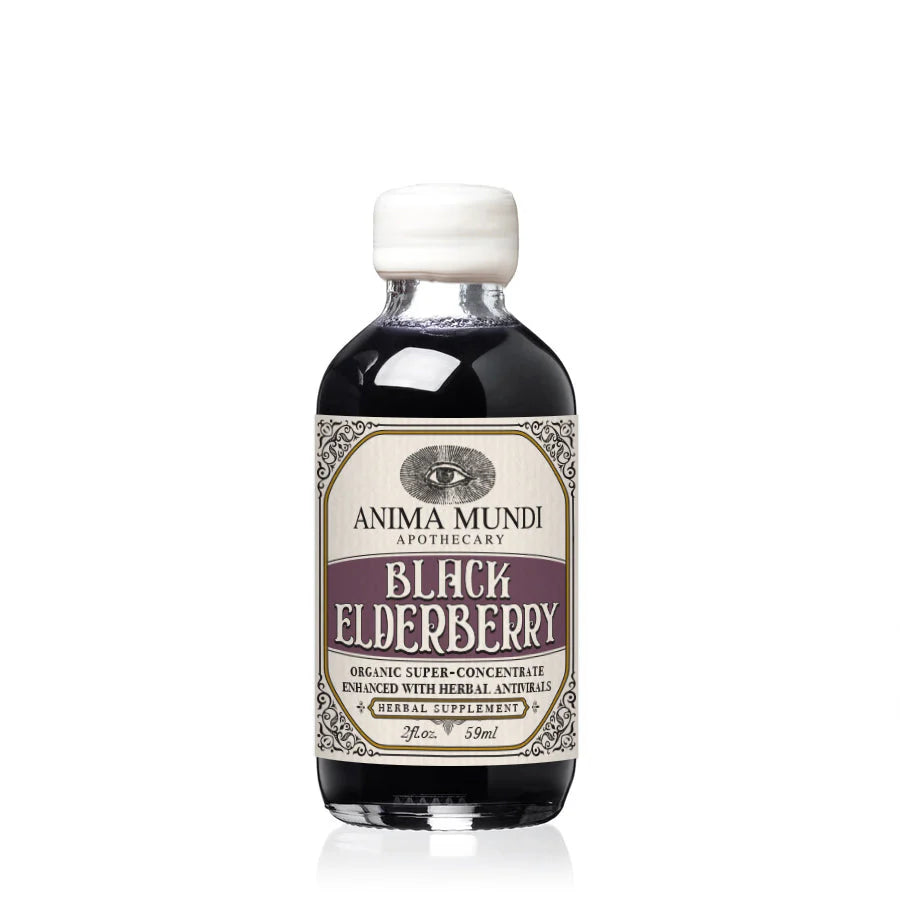 black elderberry syrup | botanical + mushroom elixir